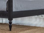 black four poster canopy bed leg moroccan design